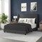 Flash Furniture Charcoal Queen Platform Bed with Headboard YK-1078-CHAR-Q-GG - alternate 1